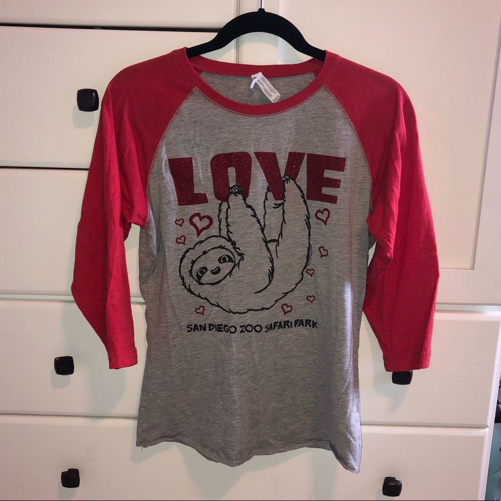 Sloth San Diego Zoo t-shirt